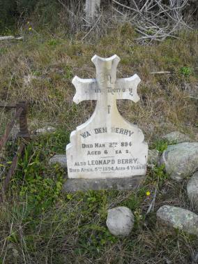 Headstone at Collingwood Cemetery