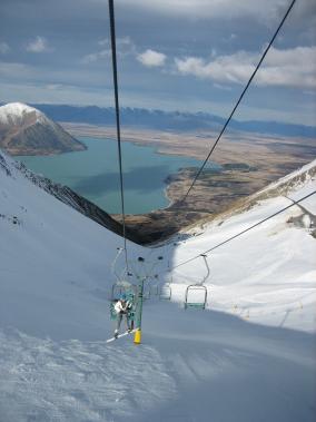 Chairlift at Ohau