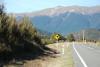 Kiwi Crossing Sign St Arnaud