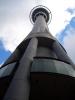 Looking up at the Sky Tower