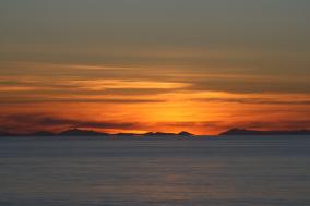 Stunning Sunset Over the South Island